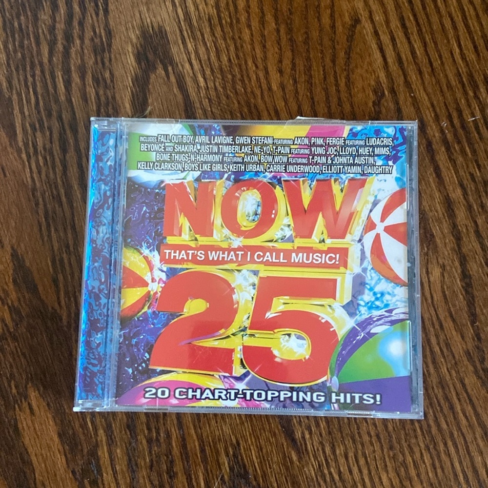 Now 25 music CD!